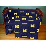 Michigan Wolverines Baby Crib Set