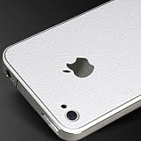 SGP アイフォン 4 スキンガード 【 LEATHER WHITE 】 液晶保護シートセット for iPhone 4