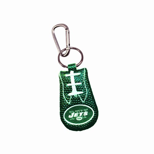 New York Jets Team Color NFL Football Keychain