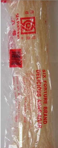 Six Fortune - Vegeterian Agar Agar Strips - 1.4 Oz -- Buy 8 Get 9 Shipped! by Six Fortune