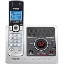 V-Tech DS6121 DECT 6.0 Cordless Phone with Digital Answering System and Caller ID (Silver/Black)