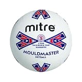 Mitre Mouldmaster Netball (White,4)