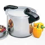 NATIONAL PRESTO INDUSTRIES INC. 01370 8-Quart Stainless Steel Pressure