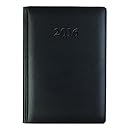 Lett's 2016 Verona Week to View, Black, 9.5" x 7" (C35VBK-16)