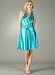 Plunging V-Cut Halter Formal Dress for Bridesmaid Formal Prom
