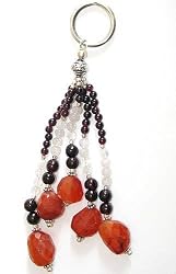 Key Holder Chain in Sterling Silver 5.25 inches (krng229)