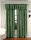Semi-Sheer Textured Woven Window Curtain Panel