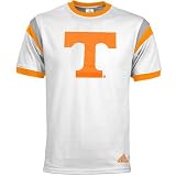 adidas Tennessee Volunteers White Youth Racer Ringer T-shirt