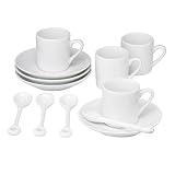 Click here to buy 12-pc Demitasse Set - White by .
