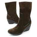 Cole Haan /Cole Haan Nike Air/ G series -- *Air Kailey Short Bt Dk Chocolate Suede D25735 -- Women's