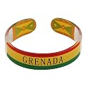 Rasta Plastic Bangles-Grenada