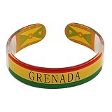 Rasta Plastic Bangles-Grenada