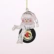 Ottawa Senators NHL Acrylic Snowman Ornament (3)" Ottawa Senators NHL Acrylic Snowman Ornament (3)"