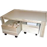Beka Train Table with Top and Two Trundles