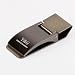 Popular Black stainless steel Money Clips wedding mens Gift MC1019