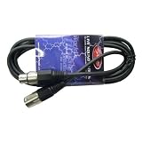 Stagg MC03XX 3 metre XLR to XLR microphone cable