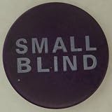 Small Blind Ceramic Poker Dealer Button