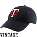 Minnesota Twins '47 Brand Navy Brooksby Cooperstown Fitted Hat