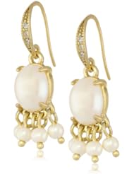 Carolee "Little Surfer Girl" Charm Earrings
