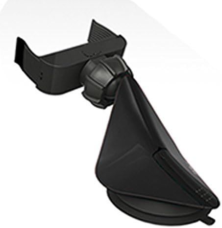 EKoo Unique Cool Design Universal Windshield Car Mount Holder/Cradle for the Apple iPhone 4/4G/5/5G/5S/5C/6, Samsung Galaxy S2/S3/S4/S5 (Black)