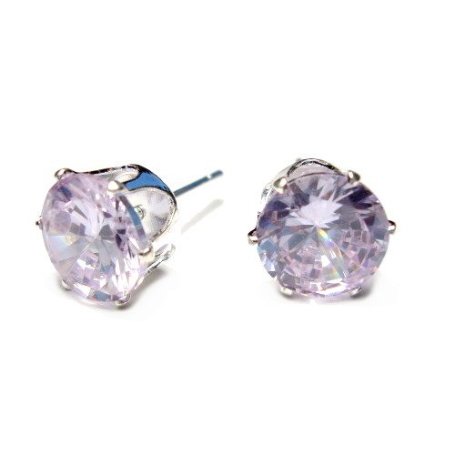 Hip Hop Cubic Zirconia Stud Earrings, 6mm on Travel Gear Bag Travel Gear Bag Hip Hop Cubic Zirconia Stud Earrings, 6mm