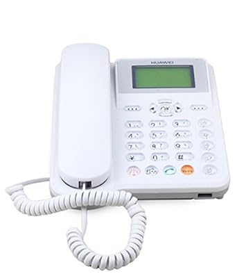 Huawei ETS5623 White Wireless Terminal Cordless Landline Phone GSM SIM Card Based Cellphone (White)
