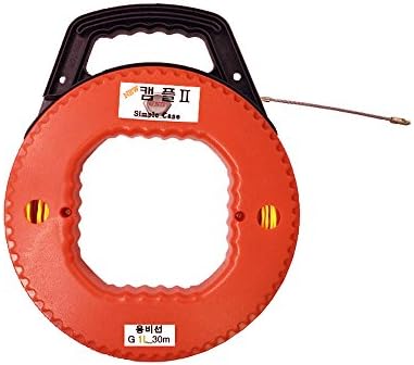 Electrical Fish Tape Set Wire Puller, PVC Material with Durable Handler, 1 wire, 30 M