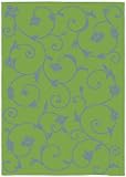 Sky Green Vines Area Rug 7-Feet 10-Inch by 10-Feet 10-Inch