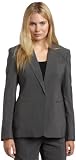 Calvin Klein Women's Chambray Suit Jacket