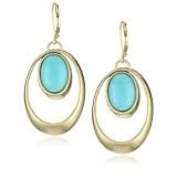 Anne Klein Gold-Tone Plated Turquoise Color Gy