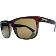 Electric Knoxville Sunglasses - Electric Men's Polarized Sports Eyewear w/ Free B&F Heart Sticker Bundle - Tortoise Shell/Bronze Polycarbonate