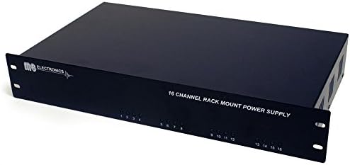 16 Channel 12VDC Professional Rack Mount Power Supply