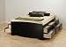 Prepac Sonoma Double/Full Tall Platform Storage Bed, Black