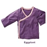 Baby Soy Kimono Layering Top - Eggplant-3-6 Months