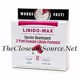 Libido-Max for Women, Doctor Developed 2-Part Female Libido Formula, 30 Fast Acting Liquid Soft Gels