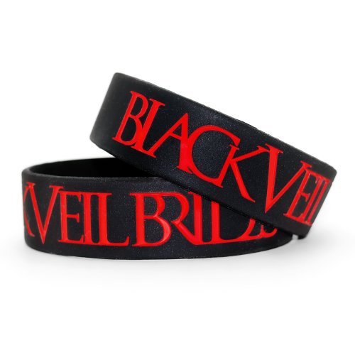 christmas Black Veil Brides Bracelet Wristband BLACKB009I6NSR4