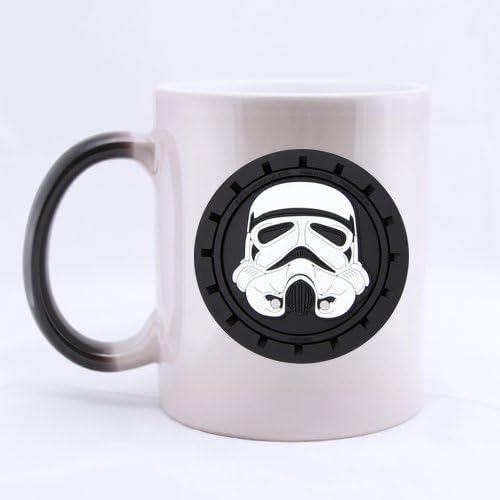 Love Cup Art Custom Star Wars Movie Ceramic Magic Color Changing Morning Coffee Tea Drinking Mug -Heat Sensitive (11 oz)