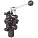 Prince RD-2575-M4-EDA1 Directional Control Valve, Logsplitter, 4 Ways, 3 Positions Motor, 3 Position Detent, Cast Iron, 3000 psi, Lever Handle, 20 gpm, In/Out: 3/4" NPTF, Work 1/2" NPTF