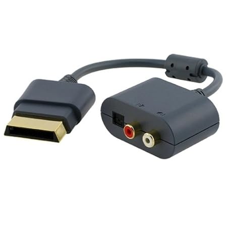 eForCity RCA Audio Cable Adapter for XBOX 360 + Slim