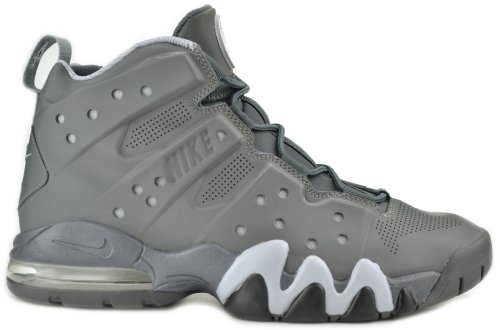 Nike Air Max Barkley Stealth Gray/Wolf Grey Mens Basketball Sneakers 488119-090