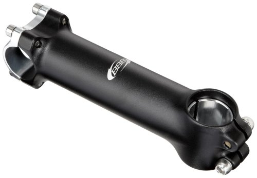 BBB Road Vorbau SpeedStem BHS-10, mattschwarz, silberne Klemmung