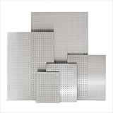 Perforated Magnetic Board - Stainless Steel (stainless steel) (12"H x 20"W  ....