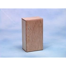 Dollhouse Miniature Oak Refrigerator