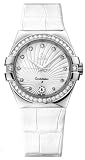 NEW OMEGA CONSTELLATION LADIES WATCH 123.18.35.60.52.001