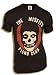 Junk Food The Misfits Fiend Club Black Wash Juniors/Ladies T-Shirt Tee