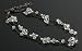 Jackie, Swarovski crystal multi-strand necklace, 17" - Crystal
