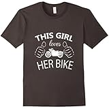 Girl Loves her Bike Funny T-Shirt for Women and Ladies