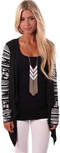 Meditative Rose womes's printed long-sleeve cardigan