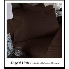 Royal Hotels 8pc King size Bed-in-a-Bag Striped Cho