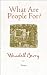 Books : What Are People For?: Essays